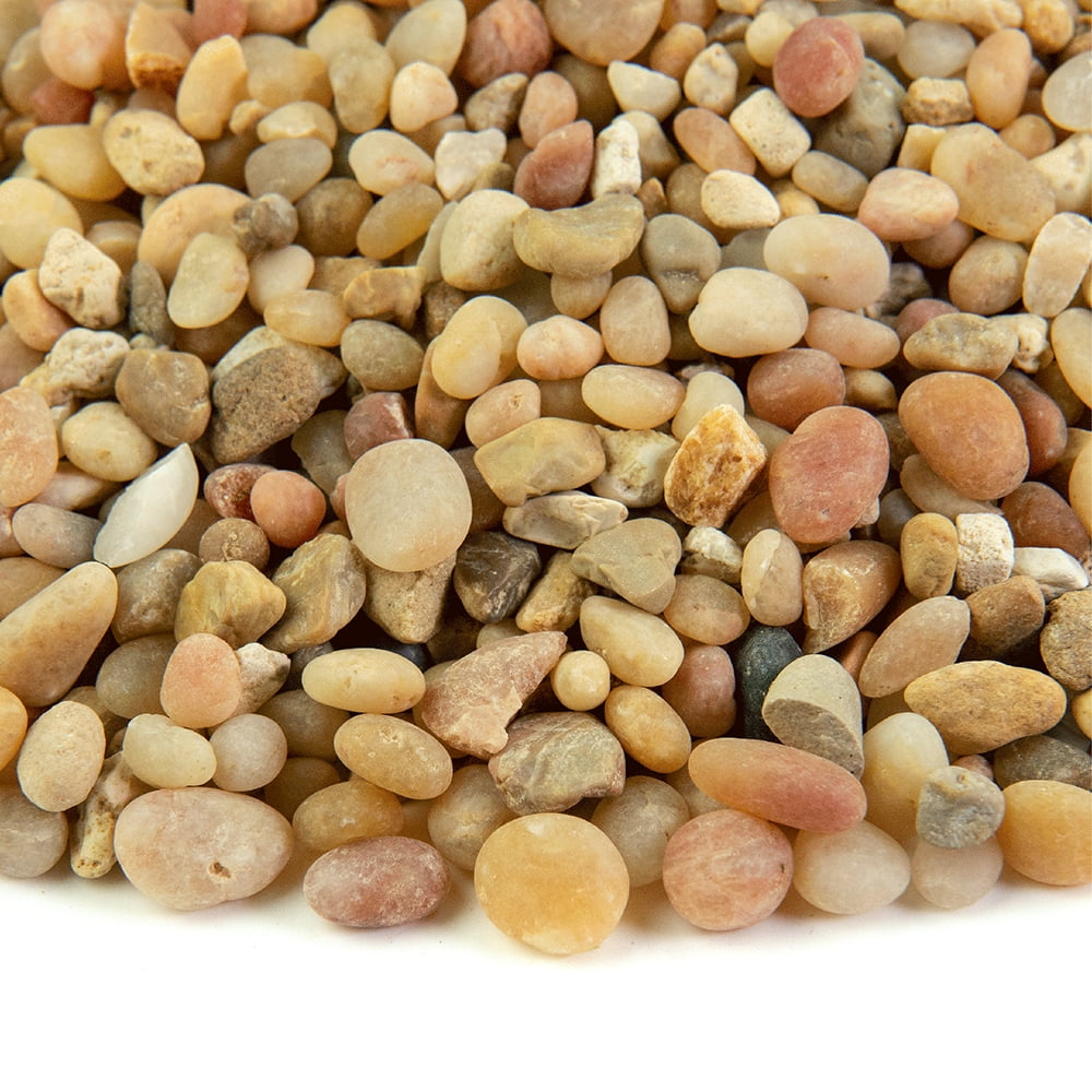 Landscape Rock & Pebble | Parchment, 3/8", 20 lbs - Walmart.com