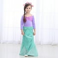 thumbnail image 7 of KAWELL Princess Mermaid Costume Cosplay Party Dress Up with Accessories, 7 of 7