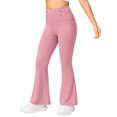 thumbnail image 6 of Frostluinai Fleece Lined Leggings for Girl 5-14Y High Waist Thermal Flare Yoga Pants with Pocket Solid Fall Winter Bell Bottom Pants, 6 of 9
