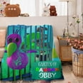 thumbnail image 1 of Flannel Blanket, Cartoon Blanket, Super Soft Blanket, 3D Printing, Suitable For Sofa, Living Room, 1 of 1