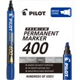 thumbnail image 1 of Pilot Premium 400 marcadores permanentes punta ancha punta cincel tinta azul caja de 12 (Sa4-Blu), 1 of 5