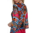 thumbnail image 2 of Women's Venetian Printed 3/4 Sleeve Dress, 2 of 2
