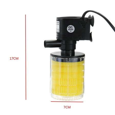 aquarium filtration 1000l biological internal pump filter tank fish