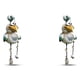 thumbnail image 2 of Adorno de granja de pollo Matsuzay Resina 2Conjunto Verde, 2 of 6