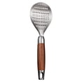 thumbnail image 4 of Vrorvz 316 Stainless Steel Rice Spoon with Wooden Handle Ergonomic Design for Easy Grip Versatile for Serving Rice Soups Stews Dishwasher Safe Kitchenware Accessory, 4 of 7