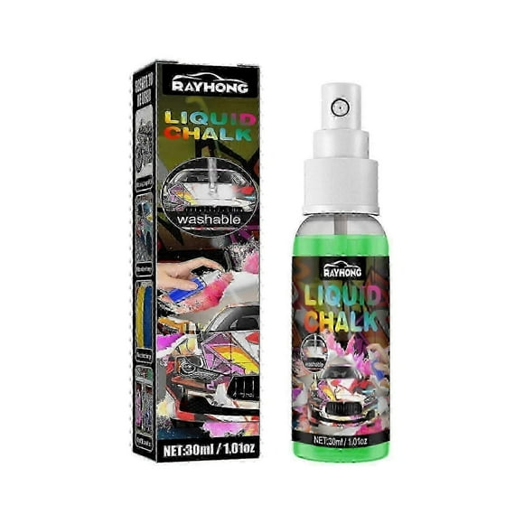 Washable Car Doodle Gouache Chalk, Car Body Tire Graffiti Color Spray Easy To Clean