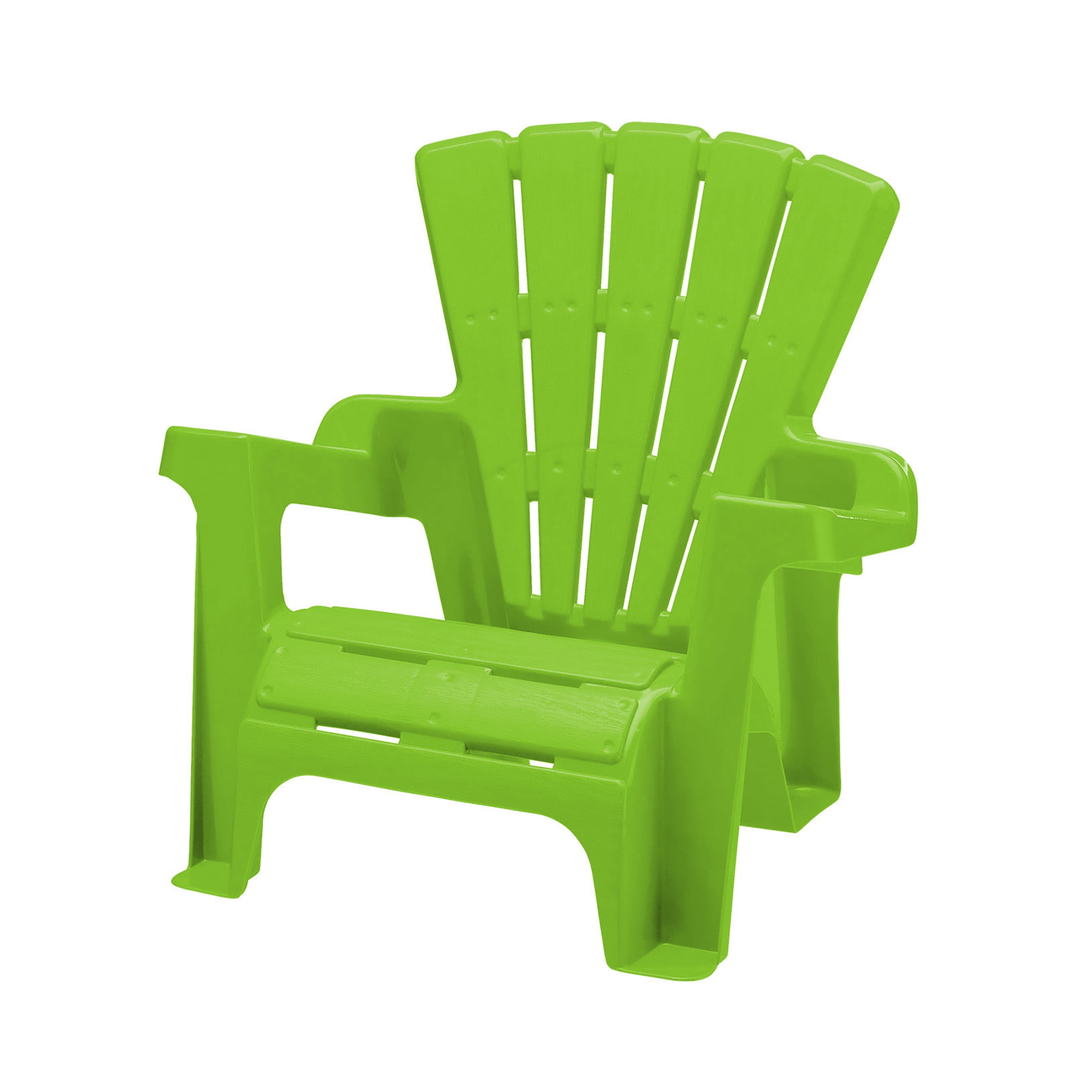Play Day Adirondack Chair for Toddlers, Lime