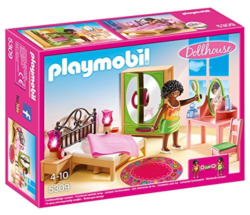 Playmobil Dollhouse Pets Black Cat Family Bowl Bed Lot 