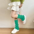 thumbnail image 2 of KyCheLot Leg Warmers for Girls Classic Solid Color Slouchy Stretchy Knit Long Socks for Party Sports 5-16 Years, 2 of 7