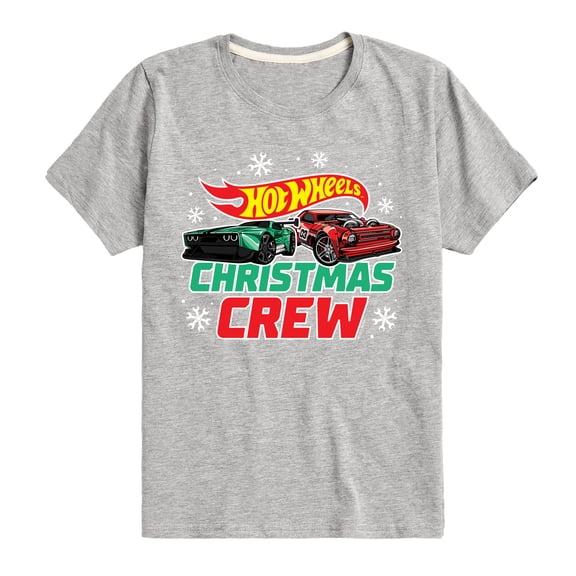 Hot Wheels - Christmas Crew - Toddler & Youth Short Sleeve Graphic T-Shirt