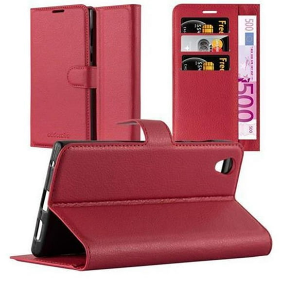Cadorabo Case for Sony Xperia L1 Cover Book Wallet Screen Protection PU Leather Magnetic Etui