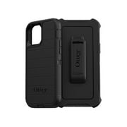 OtterBox Defender Series Pro Rugged Carrying Case (Holster) Apple iPhone 12, iPhone 12 Pro Smartphone - Black - Bacterial Resistant Exterior, Drop Resistant, Scrape Resistant, Dirt Resistant Port, Dus