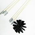 thumbnail image 1 of 7Pcs Chimney Cleaner Brush Clean Rotary Sweep System Fireplace Kit Rod Tool Set, 1 of 6