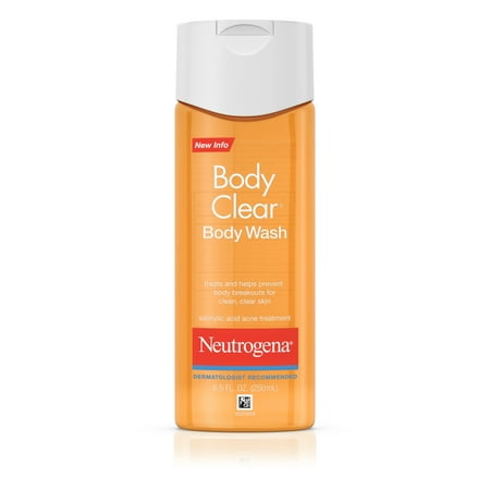 Neutrogena Body Clear Acne Body Wash with Glycerin, 8.5 fl. oz