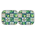 thumbnail image 7 of Gaeub Lemon and Leaves Foldable Auto Sun Blocker Visor, Sunshade for Car Front Window, Keeps Your Vehicle Cool - Medium, 7 of 7