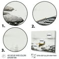 thumbnail image 3 of Designart Yellow Canoe On The Lake II Canvas Wall Art, 3 of 5