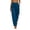 Blue-pants, variant on Women's High Waist Double Button Pleated Front Solid Wide Leg Suit Pants Loose Fit Office Casual Full Length Trousers with Pockets Blue XXL