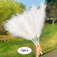 thumbnail image 2 of Césped artificial de 50 cm, ramas secas, tallos, junco artificial, flores para jarrón blanco, 2 of 8