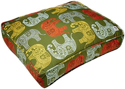 Durable 100% Cotton molly mutt Elephant Parade Dog Crate Cover Medium Washable