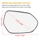 thumbnail image 3 of Coche Derecho Lado Calefactado Espejo Vidrio con Respaldo Placa 87931-47390, 3 of 7