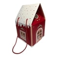 thumbnail image 3 of Caja de regalo navideña, caja para , decoración navideña, portátil, multifuncional, contenedor de golosinas, estuche para regalos y aperitivos Rojo, 3 of 10