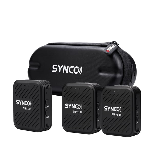 SYNCO G1A2 Pro Wireless Microphone System with 1 Receiver &