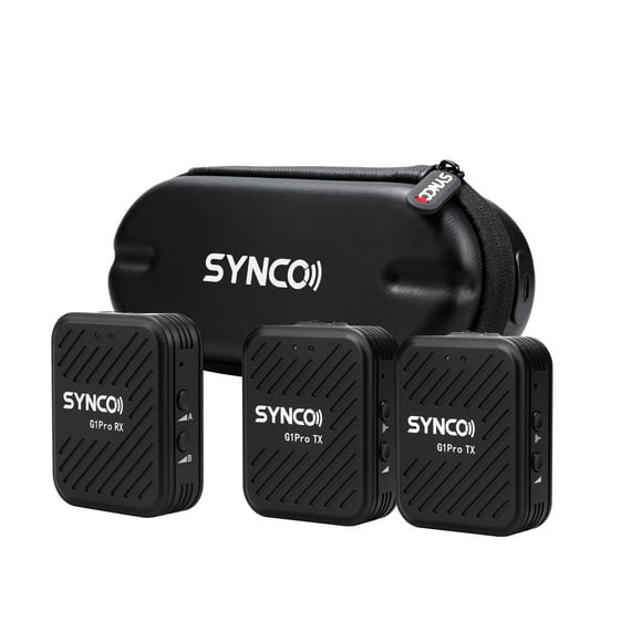 SYNCO G1A2 Pro Wireless Microphone System with 1 Receiver &