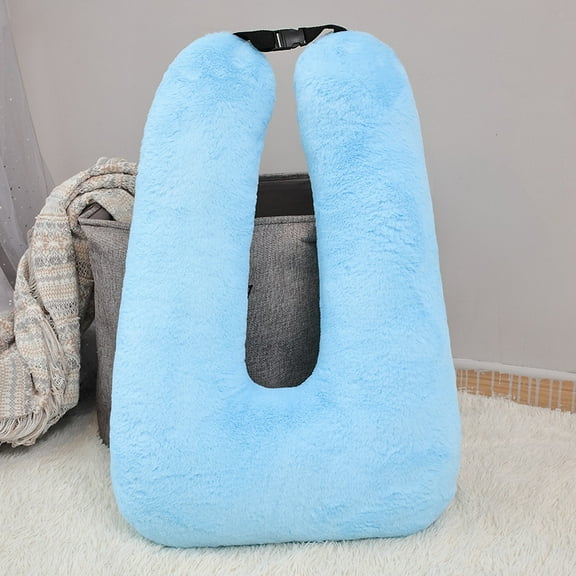 Travel Pillows for Car Back Seat U Shaped Travel Pillow Cushion Car Pillow for Family Sleeping Airplane Adults and Head Neck and Body Support Long Distance Journey Accessories,Blue