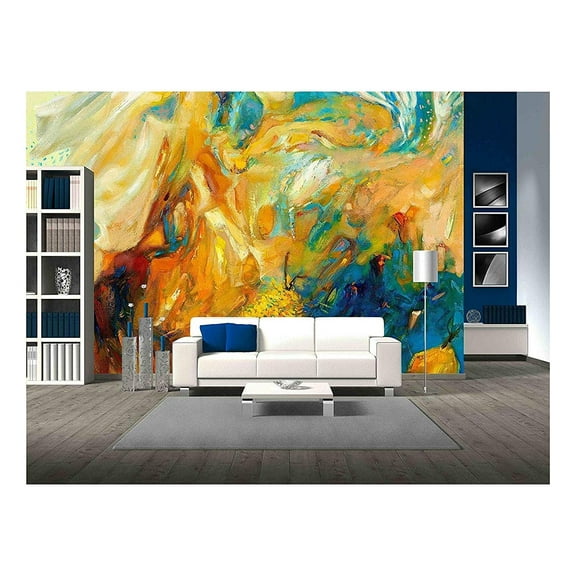 wall26 - Self-Adhesive Wallpaper Large Wall Mural Series (100"x144", Artwork - 26)