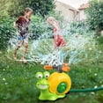 thumbnail image 5 of Edunwind Baseball Sprinkler for Kids Outdoor Water Play Sprinklers Water Toys for Kids Ages 4-8, 2 in 1 Snail T Ball Set, Summer Backyard Lawn Swimming Pool Birthday Toys for Boys Girly Ages 4+, 5 of 9