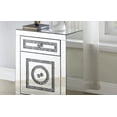 thumbnail image 2 of Noralie Accent Table Boasting Mirrored Exterior & Faux Diamonds, Fully Assembled, 2 of 6