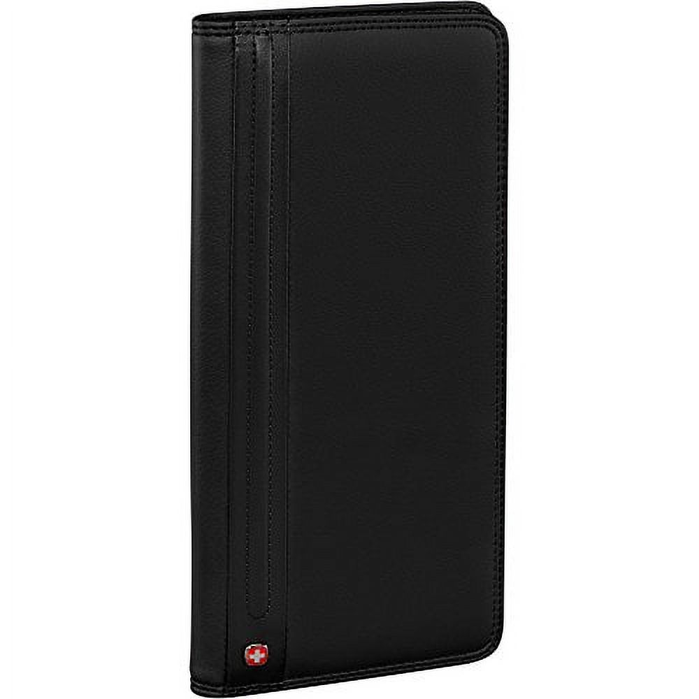 Wenger Diplomat Executive Card File - Business card book - capacity: 208 cards - black