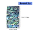 thumbnail image 3 of Natural Abalones Shells Laminate Sticker 40x70mm for Art Craft Jewelry Making Scrapbooking Phone Case Home Decoration, 3 of 4