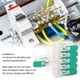 thumbnail image 4 of Conector De Cable Eléctrico, 10 Piezas 450 V 1 Entrada 5 Salida Conector De Empalme De Cableado Rápido Contacto De Cobre Rojo Retardante De Llama Para 0,5-6 Mm², 4 of 7
