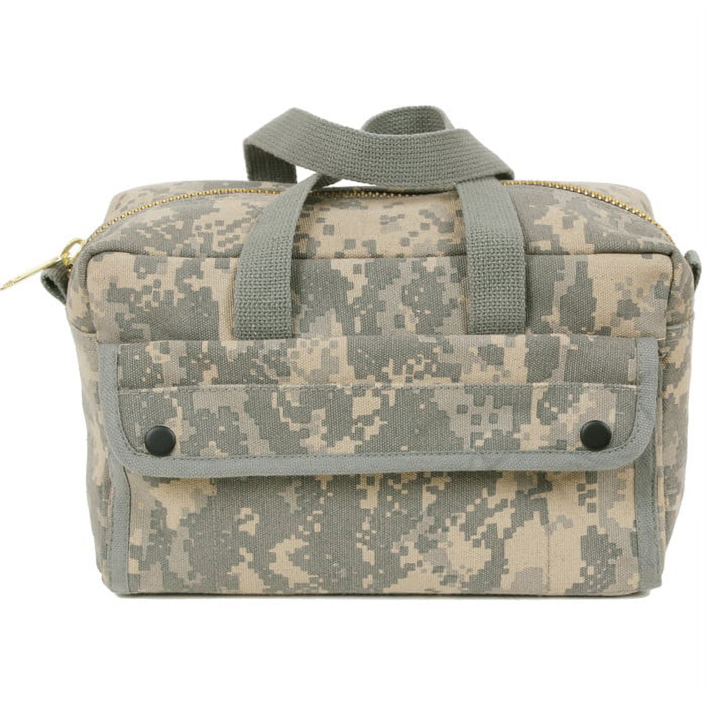 Rothco 14403 Mechanics Tool Bag with Brass Zipper, ACU Digital Camo