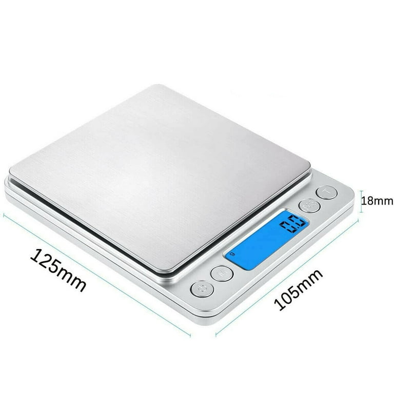 3000g/0.1g Small Digital Kitchen Food Diet Electronic Weight Scale +  Manual!