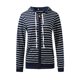 thumbnail image 1 of Sudaderas informales de moda para mujer, sudadera con capucha de manga larga para otoño, sudadera con capucha a rayas, Tops, camisa Bouse Fridja hkj5192, 1 of 6