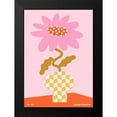 thumbnail image 2 of NKTN 14x18 Black Modern Framed Museum Art Print Titled - Spring Flower #04, 2 of 5
