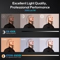 thumbnail image 4 of Lámpara LED de vídeo ZHIYUN Molus X60 de 60 W, bicolor, con batería Grip, 4 of 7