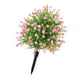 thumbnail image 3 of Árbol topiario artificial para exteriores, plantas artificiales con estacas de tierra, arbustos con Rosa, 3 of 9