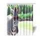 thumbnail image 1 of Cortina de Ducha ABPHQTO Animal Salvaje Estampado de Cebra 150x180 cm, 1 of 2