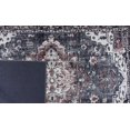 thumbnail image 3 of L'Baiet Scarlett Gray Distressed Washable 5 ft. x 7 ft. Fabric Area Rug, 3 of 8
