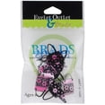 thumbnail image 2 of Eyelet Outlet Shape Brads 12/Pkg-Purses & Shoes, Pk 3, Eyelet Outlet, 2 of 2