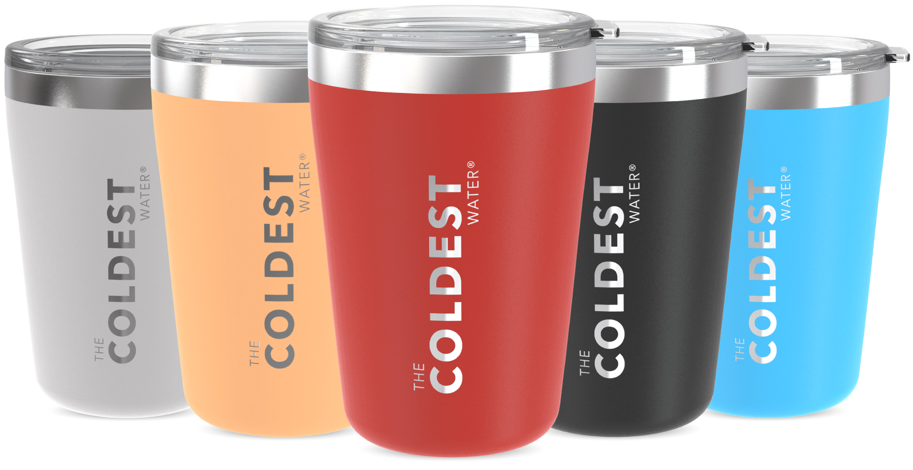Water　Travel　Lid　20　Reusable　Stainless　Mug　oz　Iced　Insulated　Bottle　Coffee　Sliding　with　Cup　Tumbler　COLDEST　Steel