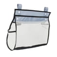 thumbnail image 4 of Organizador de juguetes de baño de malla, bolsa de red, decoración con cremallera inferior, almacenamiento de juguetes de baño multifunción para ducha gris, 4 of 9
