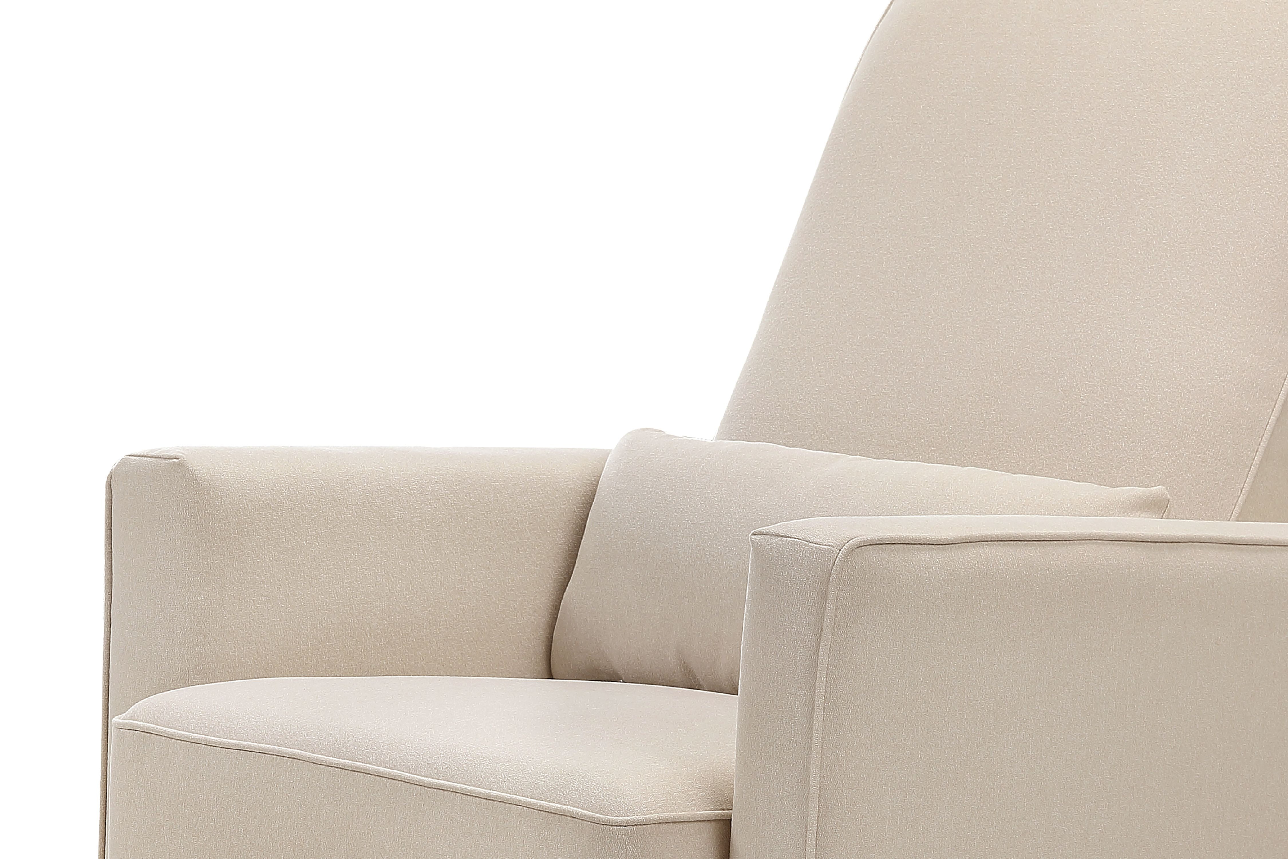 davinci upholstered swivel glider