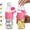 Pink, variant on Copco Hydra 16.9 oz Water Bottle, Set of 2 – Leak Proof, BPA Free Tritan, Dishwasher Safe, Twist-Open Body, Non-Slip Silicone Grip, Ideal for Gym & Office & Outdoor Activities (Yellow)