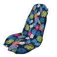 thumbnail image 2 of Xixirimido Tropical Palm Leaf Hibiscus Car Seat Towel Covers Car Accessories Athletic Running Towel Post Workout Sweatproof Washable Bucket Seat Cover Non Slip for Outdoor Sport, 2Pack, 2 of 8