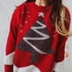 thumbnail image 4 of Suéter de cuello redondo Suéteres de mujer Suéter de cuello redondo de moda Suéter navideño Tops de mujer, 4 of 7
