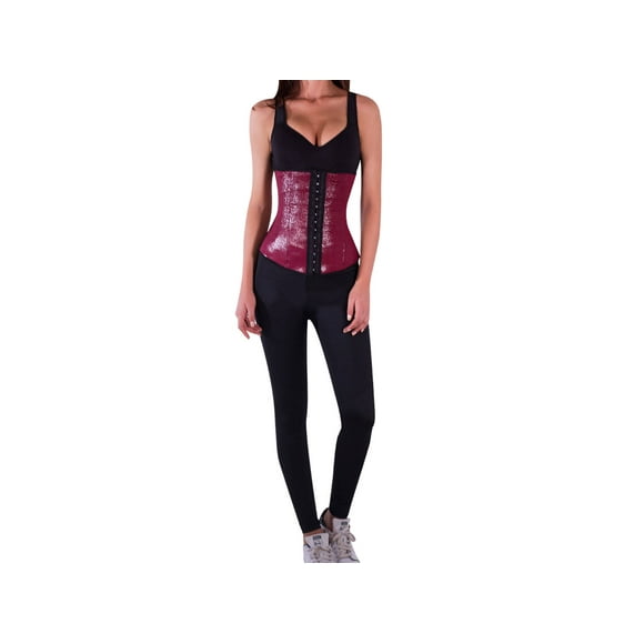 Legging deportivo largo con sistema de control oculto negro XCH I Love Shape 6008